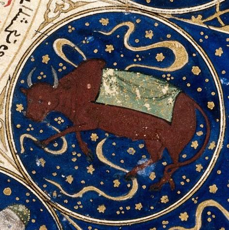 L0040145 Taurus - Horoscope from 'The book of birth of Iskandar"