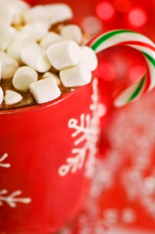 Nothing beats laying on the couch with a warm blanket & hot cup of cocoa! 