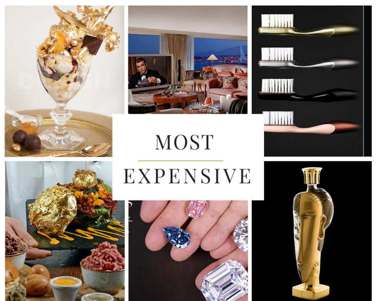 World’s Most Expensive Stuff – The Round Up