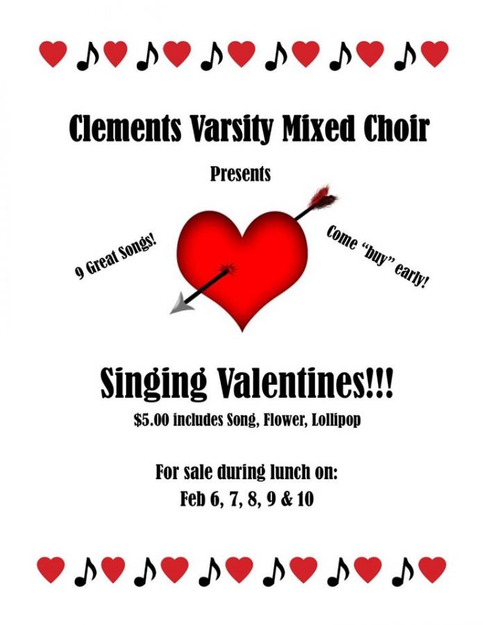 Singing Valentines available