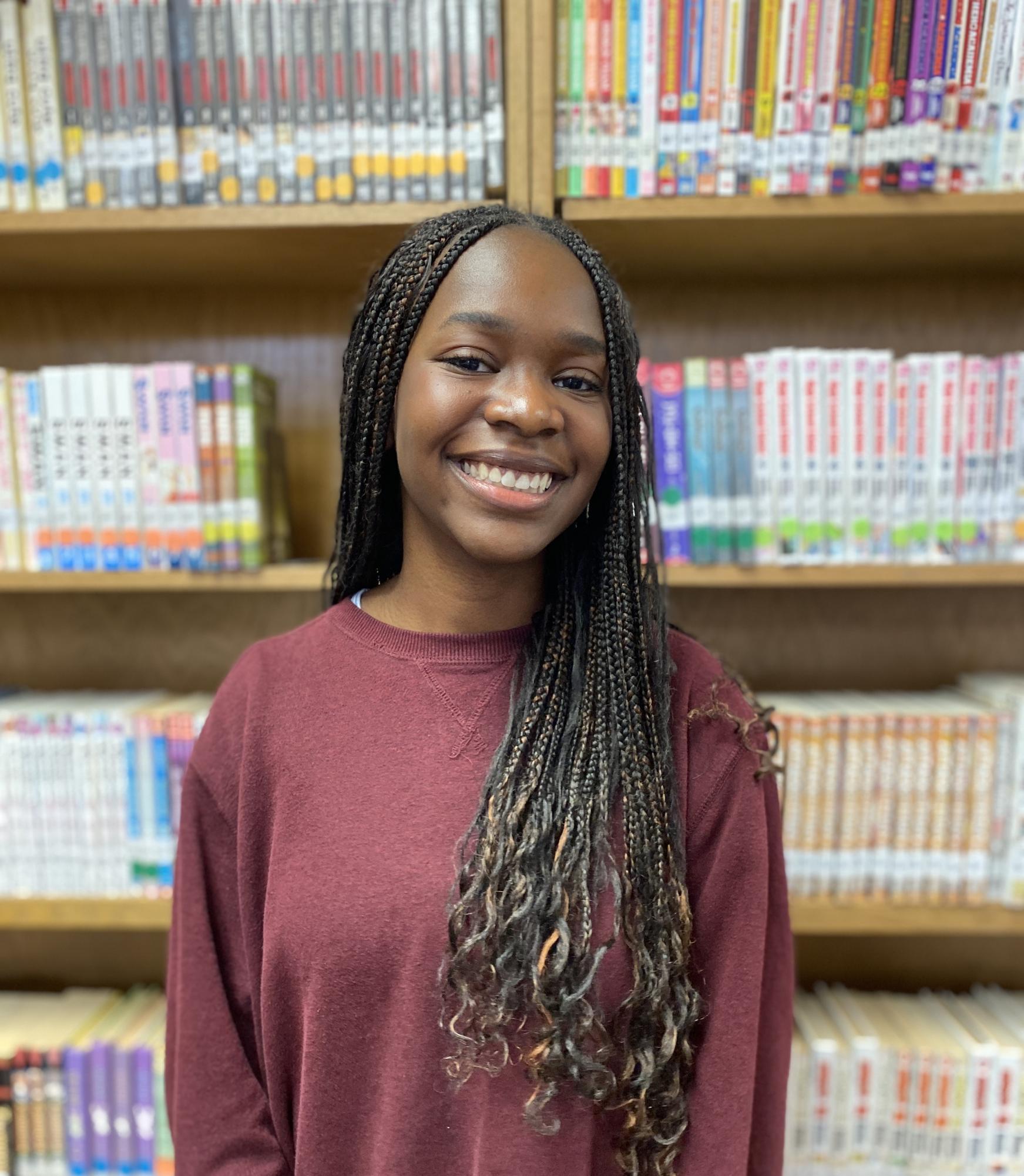 Senior Pearl Oyewole is the president of Girls in Computing and Technology.