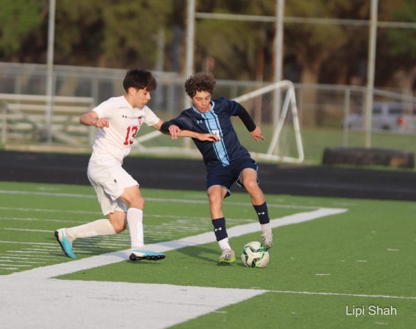 The JVA soccer team won their final game of the season against Dulles High School on March 18.