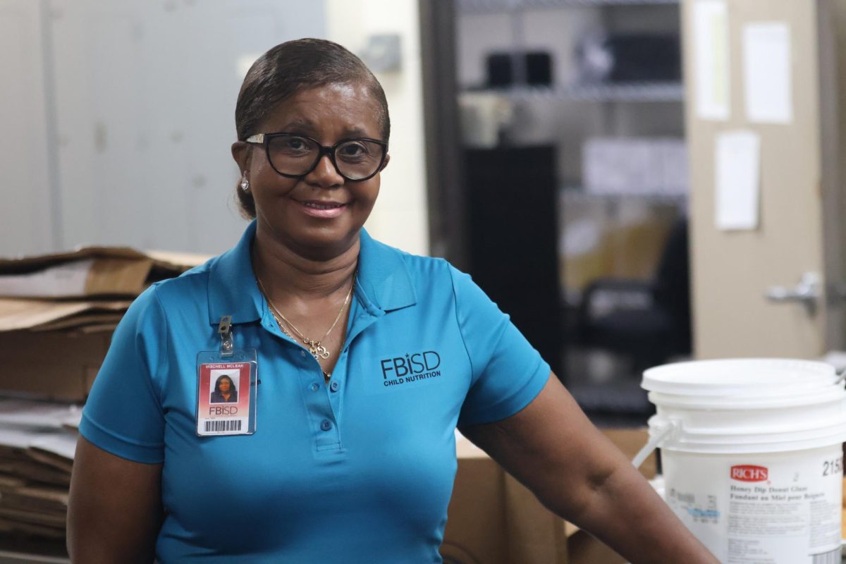 Mischelle McLean, currently the cafeteria manager, has worked for the district for 29 years.