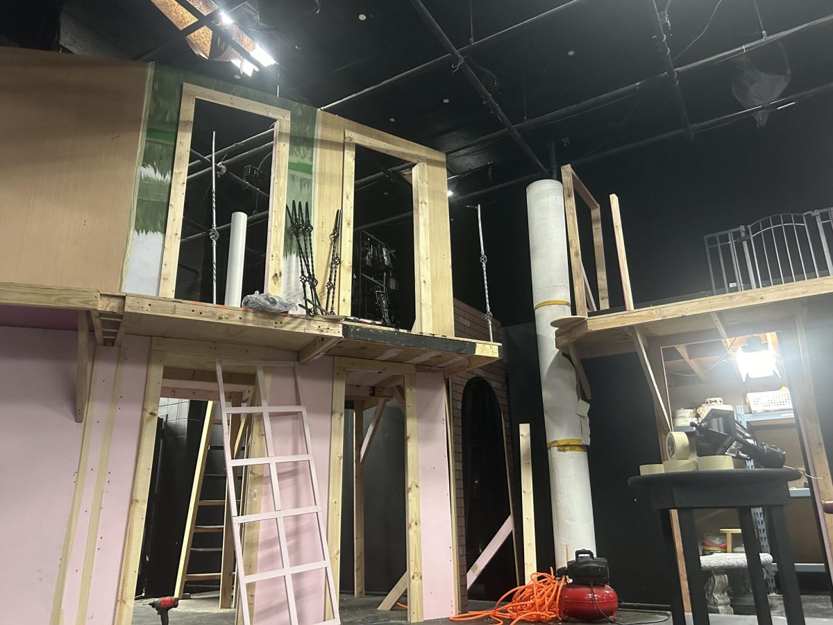 The progress of the “Comedy of Errors” set two weeks before the play.