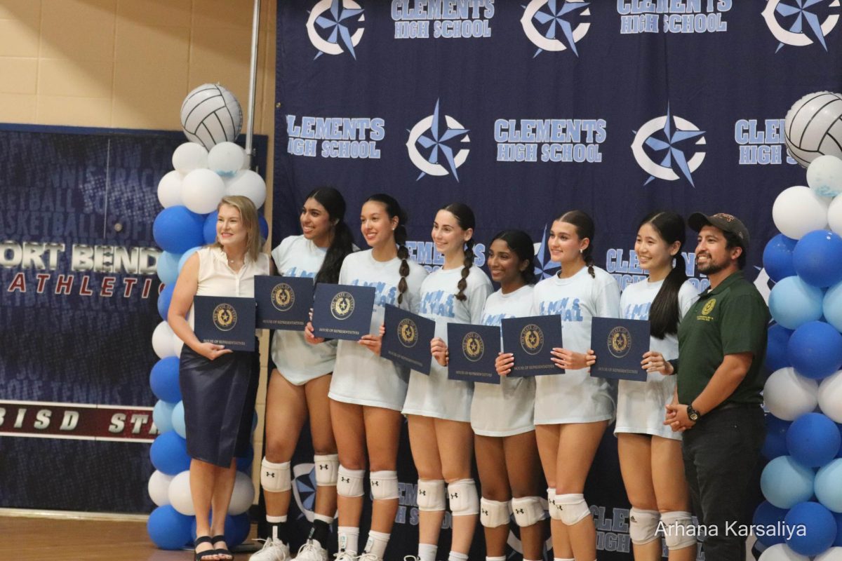 V. Volleyball - Clements vs. Travis (Senior Night) - 29 October 2024