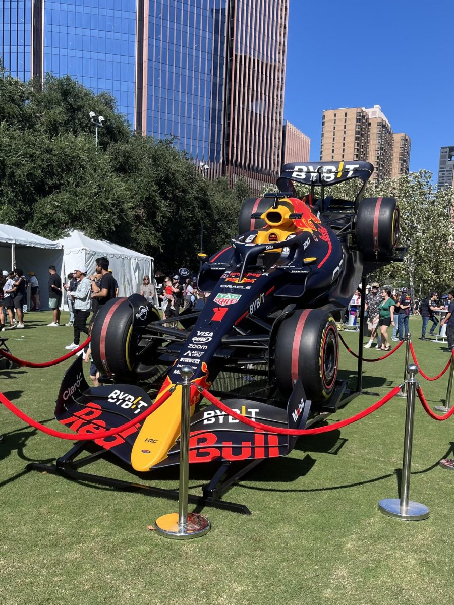 A Red Bull livery displayed at the Houston show run on Sept. 7, 2024. 