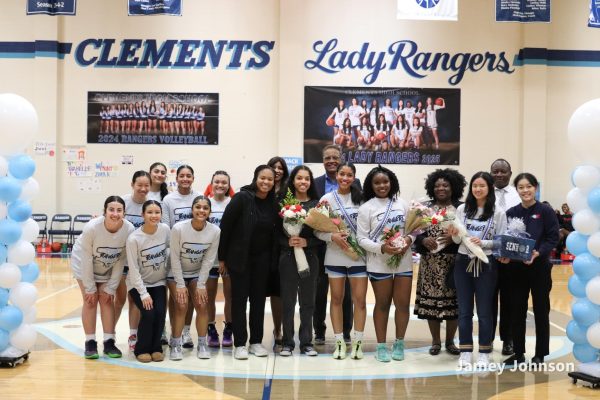 V. Girls Basketball - Clements vs. Travis (Senior Night) - 4 February 2025