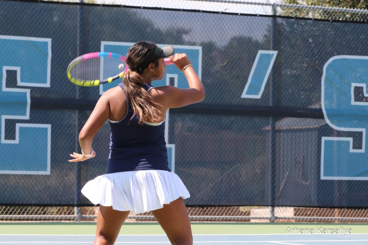 Girls and boys of the same ability level are paired together for tennis practice. Tennis coach Nicole Kitagawa said small steps like these are key to moving toward a society that treats "everyone as equals".