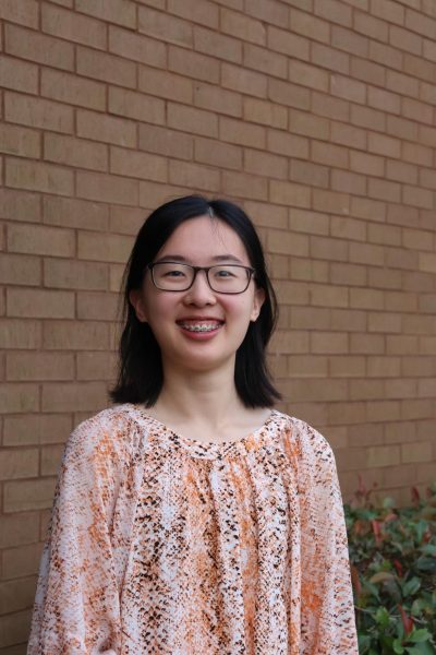 Senior Karen Wei serves as the editor-in-chief of the RoundUp.
