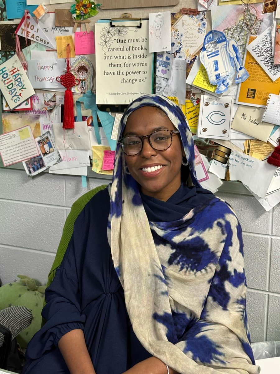 English teacher Hedaya Kelani's favorite part of teaching is seeing an impact take place.