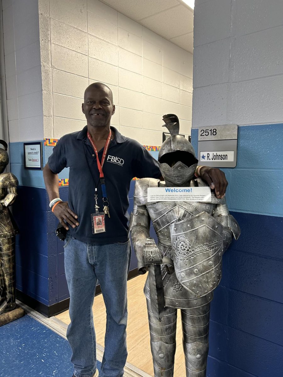 Custodian Arthur Cox thinks people never get too old to learn.