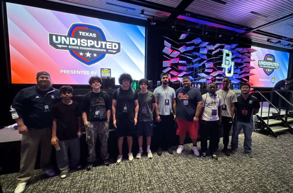The Esports team at The Texas Undisputed State Championship.
