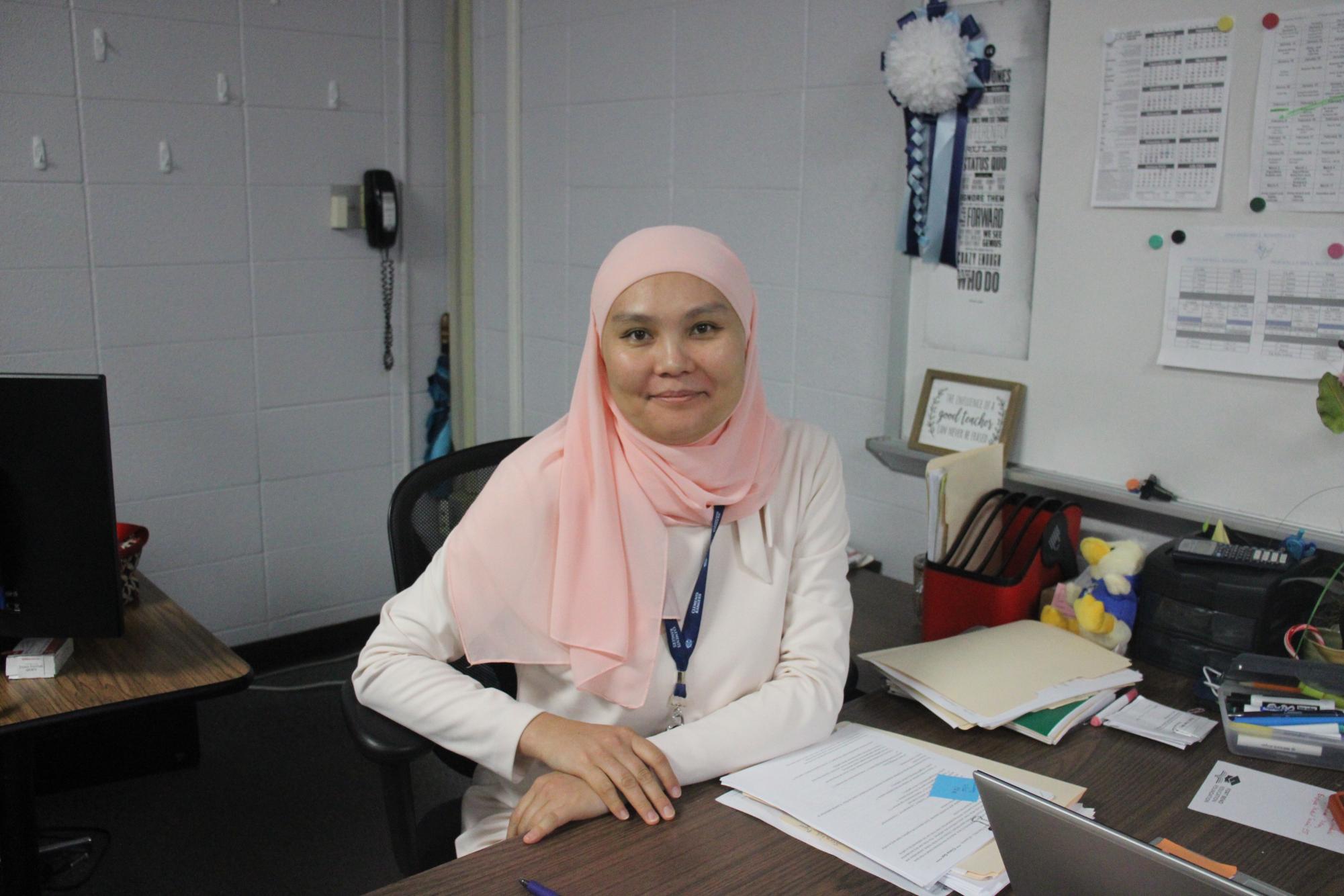 While her goal is for her students to walk away with the skills her class is supposed to teach them, Computer Science teacher Botakoz Sadykova’s main focus is actually the progress of the students.