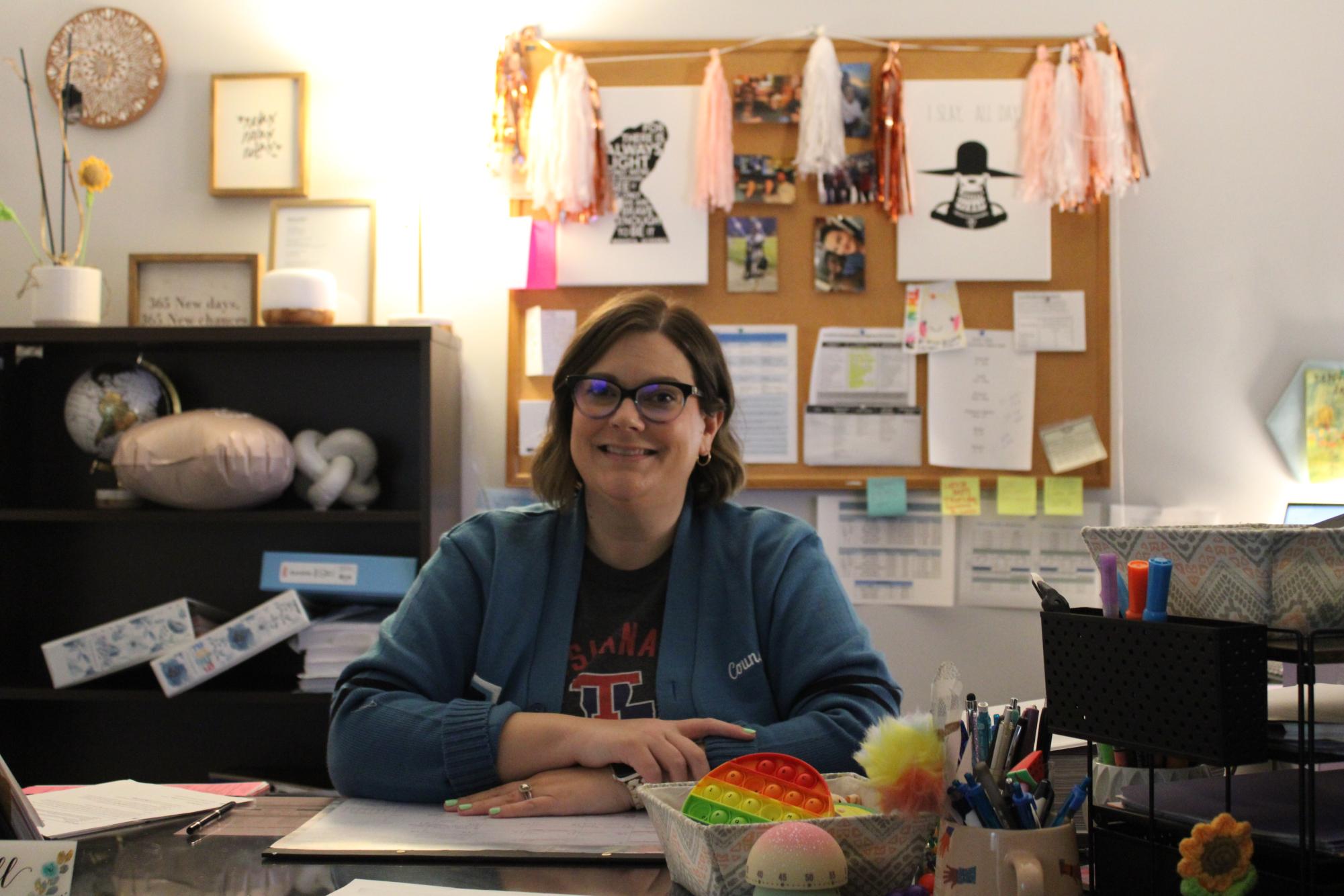 Whether it’s in the classroom or her counseling office, counselor Cara Snell’s priority has always been the students.
