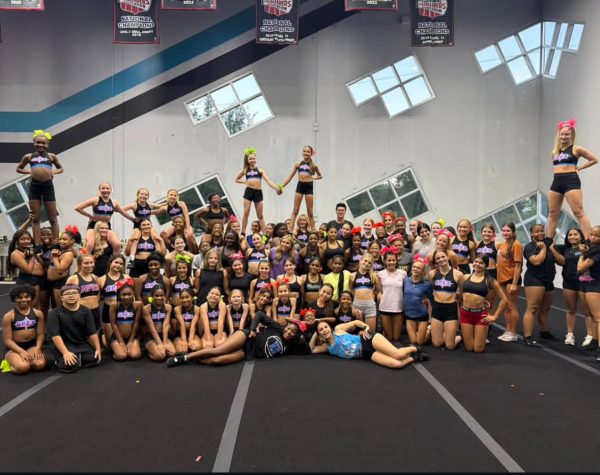 APEX Cheer's National Cheerleading Association showoff.